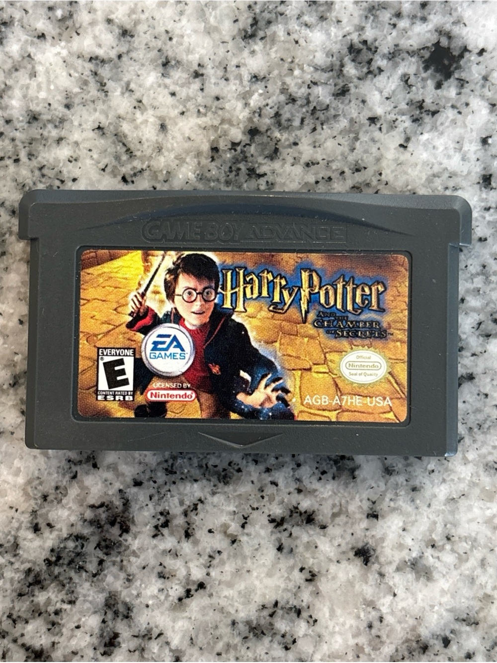 Harry Potter and the Chamber of Secrets (Nintendo Game Boy Advance, 2002) Tested